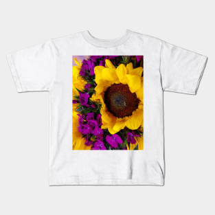 Sunflower Arrangement Kids T-Shirt